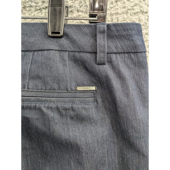 New York and Company Women's size 8 Average Stretch Bootcut Blue Jeans - Picture 7 of 12